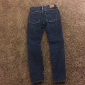 AE patched ripped jeans, Next Level Stretch style